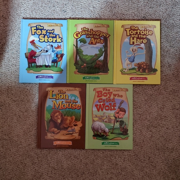 Other - Five Aesop's Fable Books